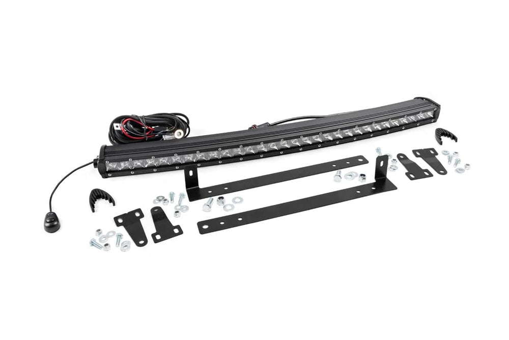 30-Inch Single-Row LED Light Bar Grille Mount Kit