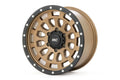 87 Series 17x8.5 Bronze and Black Simulated Beadlock Wheel
