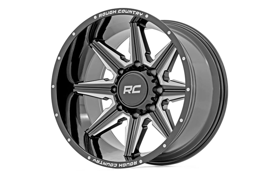 91 Series 20x12 Gloss Black Wheel