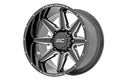 91 Series 20x12 Gloss Black Wheel