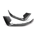 Carbon Fiber Front Bumper Inserts