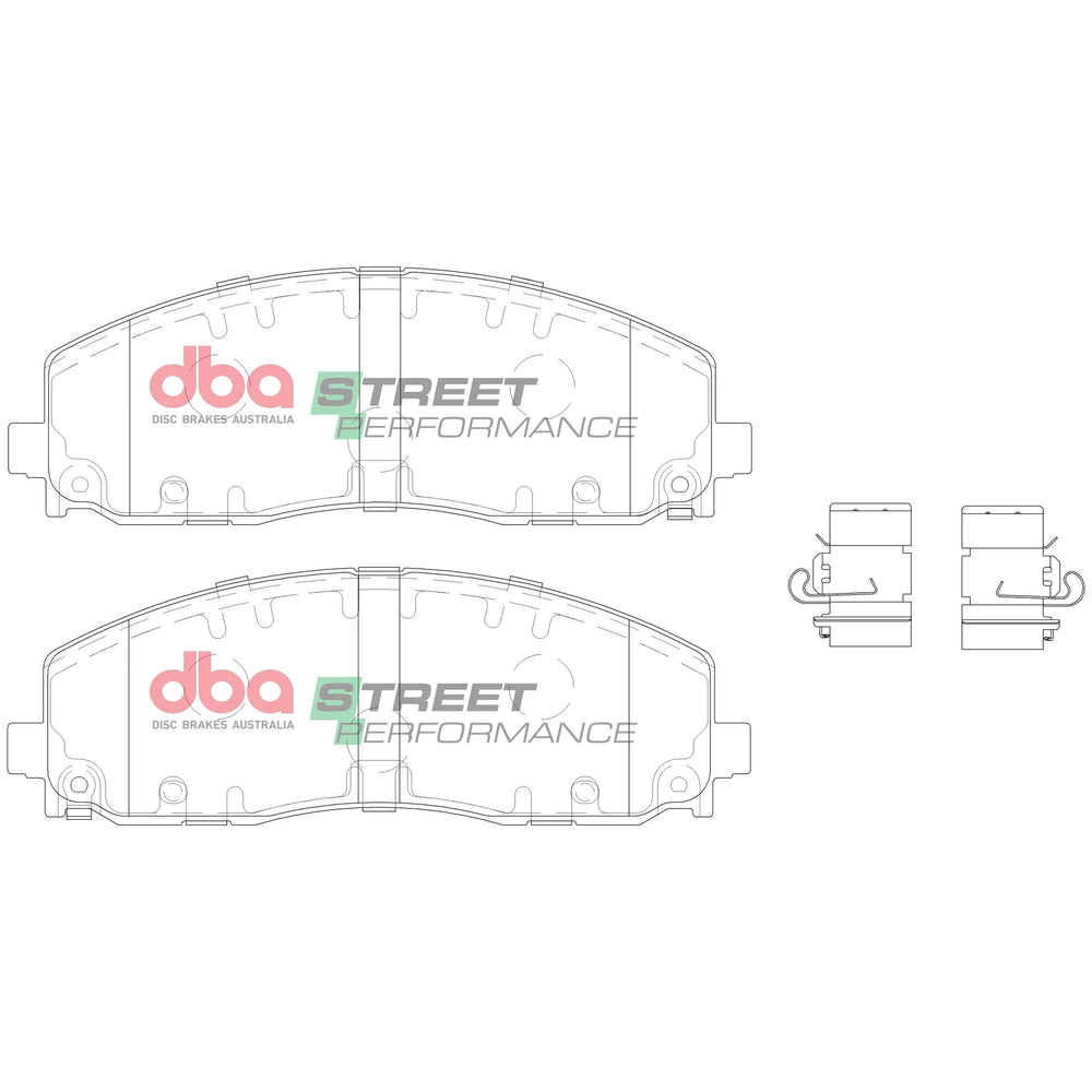 Semi-Met Carbon Fibre Front Brake Pads