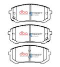 Front Brake Pads with Ceramic Friction Material