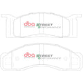 Semi-Met Carbon Fibre Brake Pads with Pad Shims