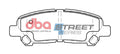 Rear Brake Pads with Ceramic Friction Material