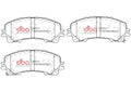 Semi-Met Carbon Fibre Brake Pad Set