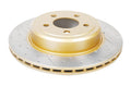 Vented Cross-Drilled and Slotted Rotor