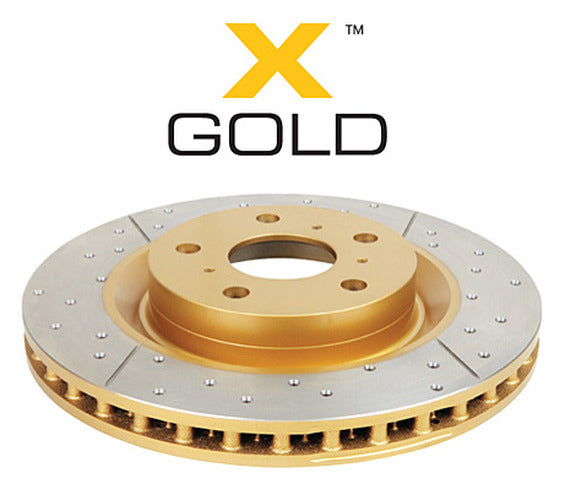 Street Series X Gold Front Brake Rotor 332mm