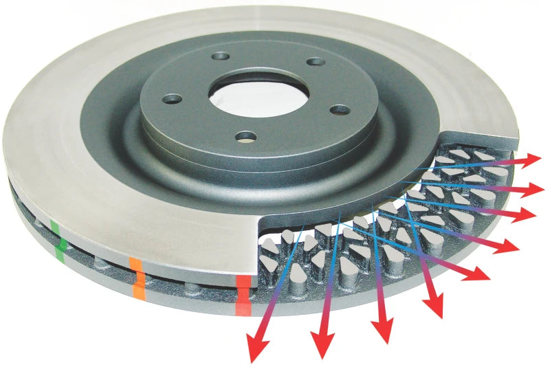 Rear Slotted Street Series Brake Rotor