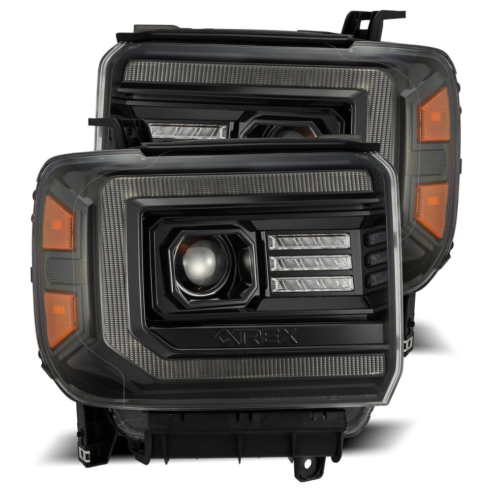 PRO-series Projector Headlights, Alpha-Black Housing