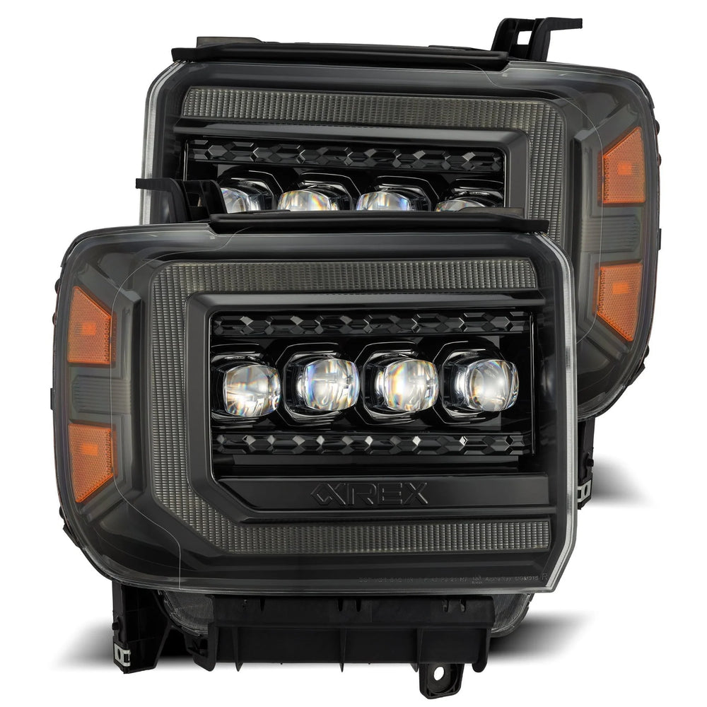 NOVA-Series LED Projector Headlights w/ DRL & Sequential Signals