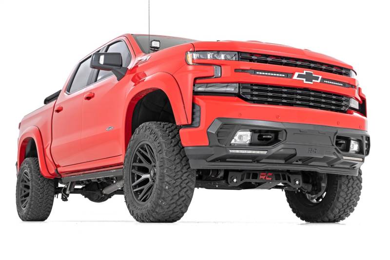 12-Inch Quad-Row LED Strip Front Bumper Fascia Cover Kit