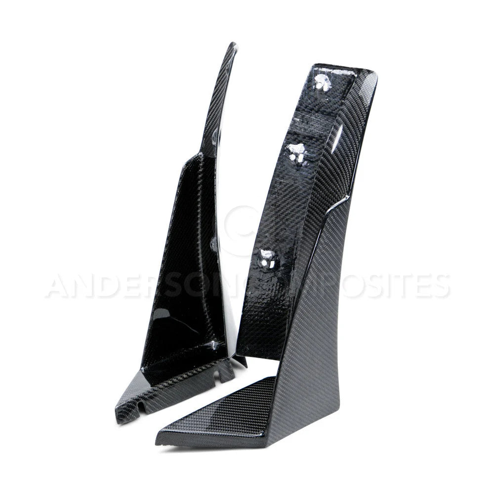 Z06 Carbon Fiber Front Bumper Canards
