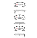 Ceramic Friction Brake Pads