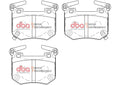 DBA Rear Brake Pads