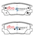 Rear Ceramic Brake Pads with Shims