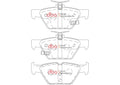 Rear Semi-Metallic Brake Pads