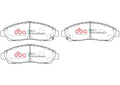 Front Semi-Met Carbon Fibre Brake Pads
