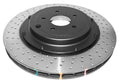 2-Piece Cross-Drilled & Slotted Front Brake Rotor