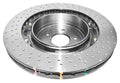 2-Piece Cross-Drilled & Slotted Front Brake Rotor