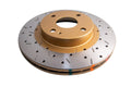 DBA 4000 Series XS Vented Cross-Drilled and Slotted Brake Rotor