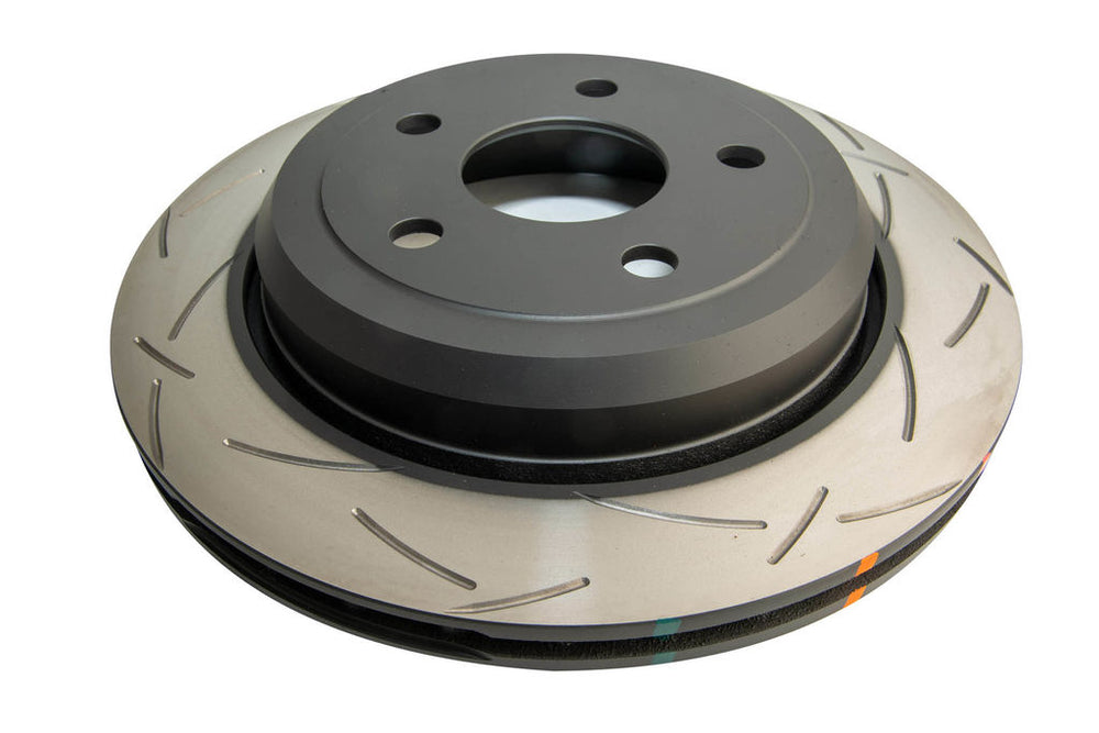 4000 Series T3 Black Slotted Brake Rotor