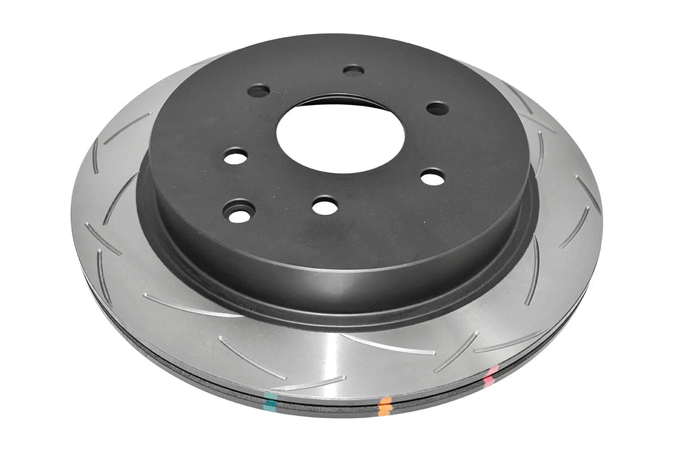 4000 Series T3 Slotted Black Brake Rotor