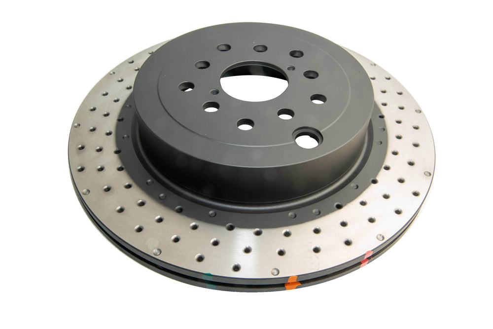4000 Series XD Crossdrilled Dimpled Rear Rotor
