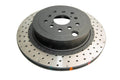 4000 Series XD Crossdrilled Dimpled Rear Rotor