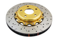 2-Piece X2 Cross-Drilled and Slotted Brake Rotor