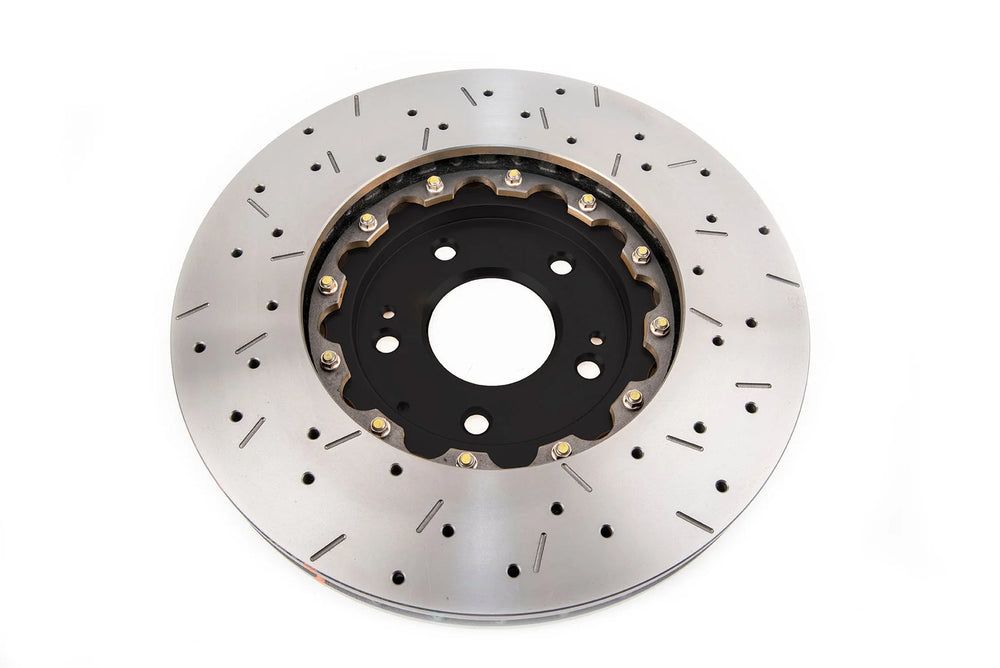 X2 Cross-Drilled and Slotted Front Brake Rotor
