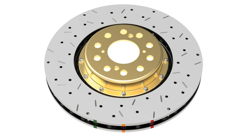 5000 Series X2 Cross-Drilled & Slotted Rotor