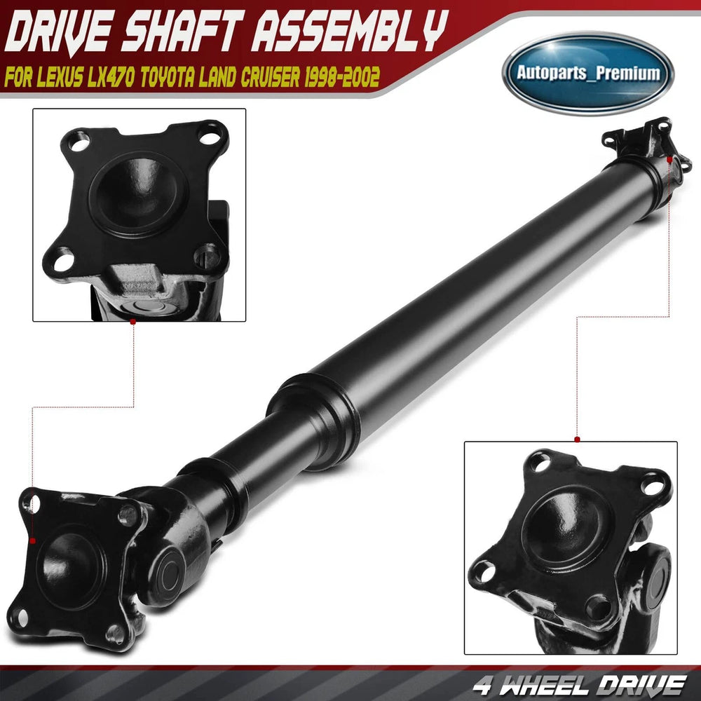 Front Driveshaft Assembly 33 1/4" Compressed