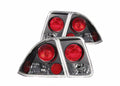ANZO 2001-2004 Honda Civic Taillights Black