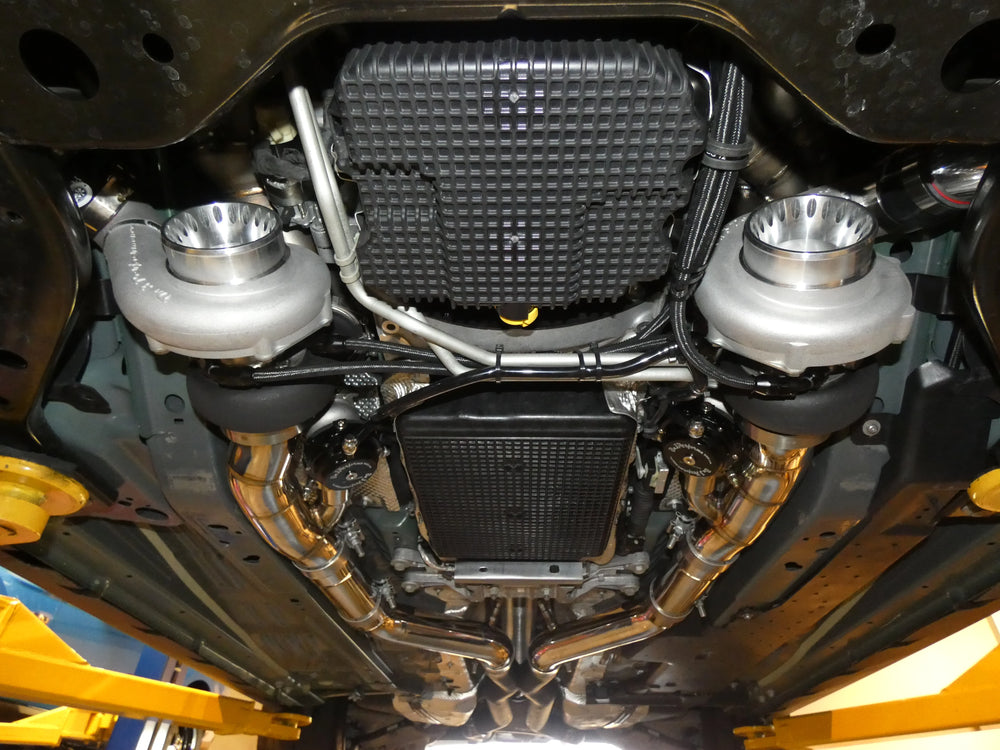 S550 T-1 2nd Gen Mid-Mount Twin Turbo System