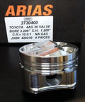 Forged Piston Set, 86.5mm Bore