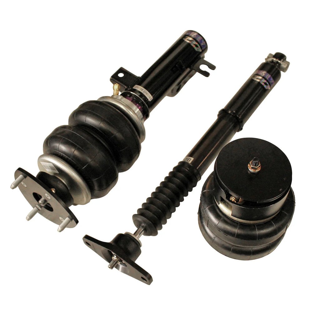 RS Coilovers w Front Air Cups Silver Control System #D-BM-49-VACF-12 D2-ACK01