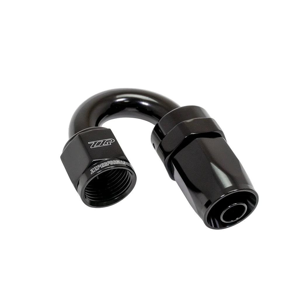 08 AN 180 Degree Swivel Hose End Fitting