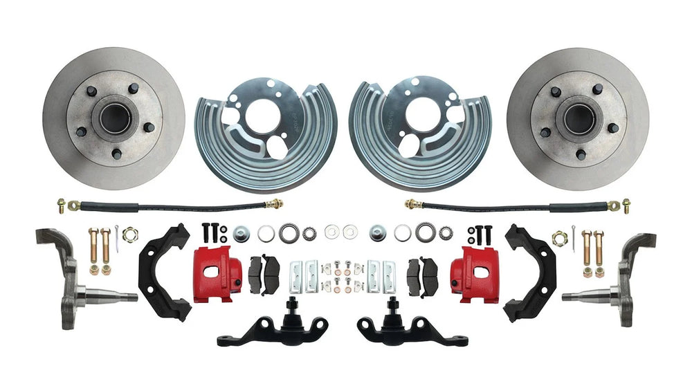 11-Inch Red Disc Brake Conversion Kit