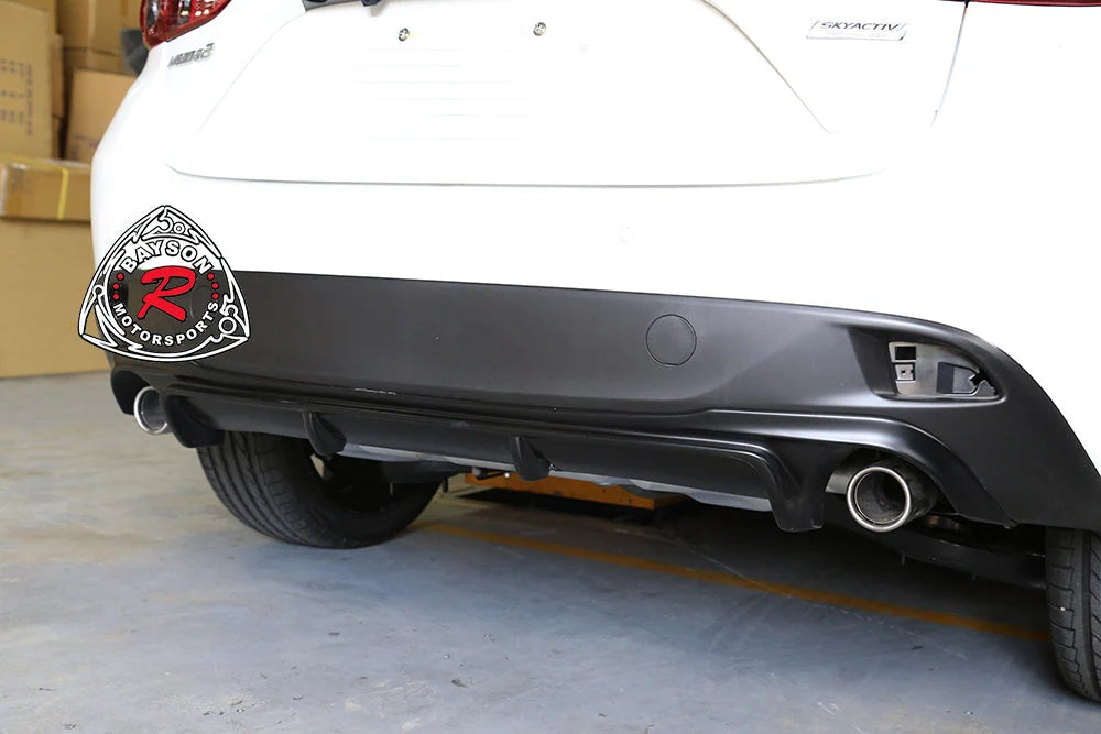 V Style Rear Diffuser