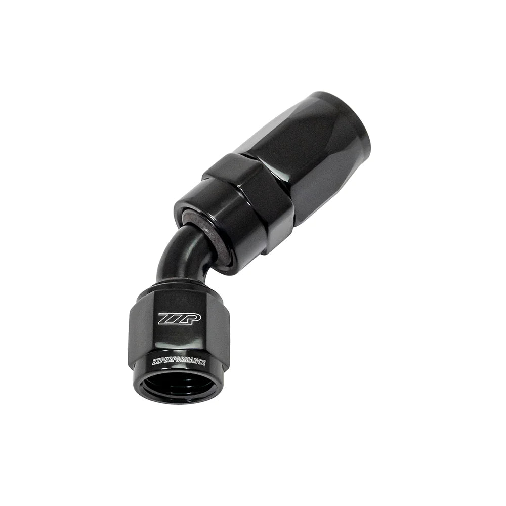 -06 AN 45 Degree Swivel Hose End Fitting