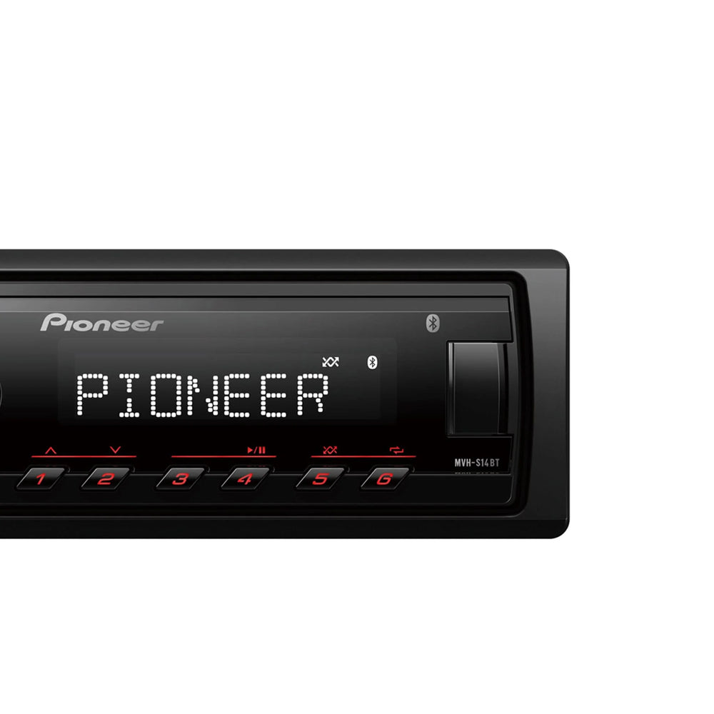 Single DIN Digital Media Receiver with Bluetooth