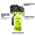 FZP AIR COMP STAT 7.5HP 80GAL 3PH 230V