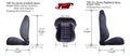 BUCKET SEATS PRO-LOW BACK SPORT-AR2
