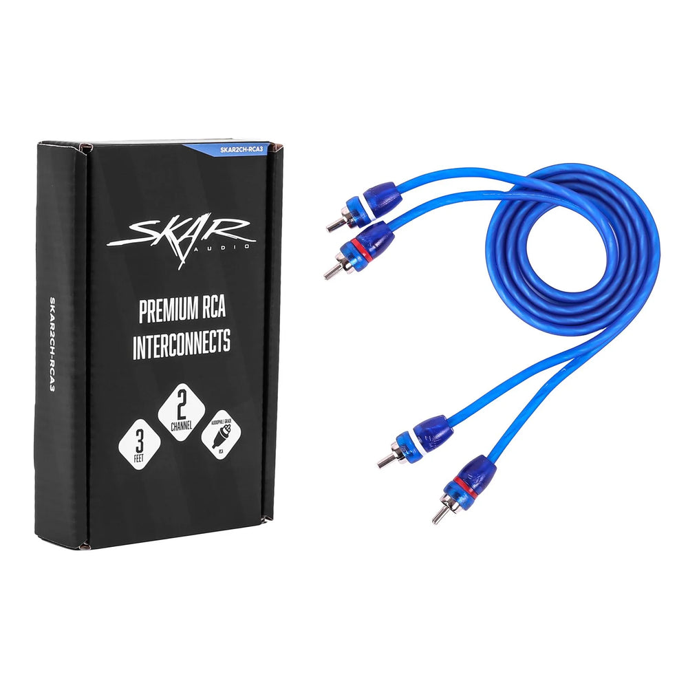 2-Channel RCA Interconnect Cable
