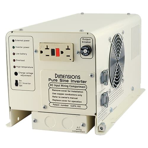 2400 WATT 12V INVERTER 120/240V -