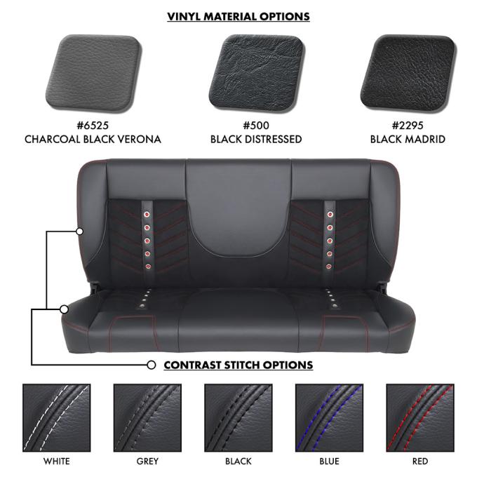 BENCH SEATS 60" SOLID BENCH SPORT-V
