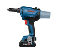 18V BRUSHLESS RIVET GUN W/ 2 CORE 18V 4 AH ADVANCED POWER BATTERY
