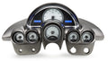 195862 CORVETTE VHX SYSTEM CARBON FIBER STYLE FACE BLUE DISPLAY
