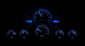 195862 CORVETTE VHX SYSTEM BLACK ALLOY STYLE FACE BLUE DISPLAY